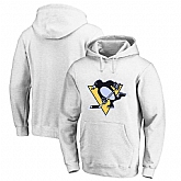 Men's Customized Pittsburgh Penguins White All Stitched Pullover Hoodie,baseball caps,new era cap wholesale,wholesale hats